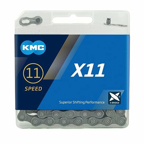 Купить Цепь KMC X11 Grey 118 зв.
Цепь KMC Х11 специально разработана для использования...