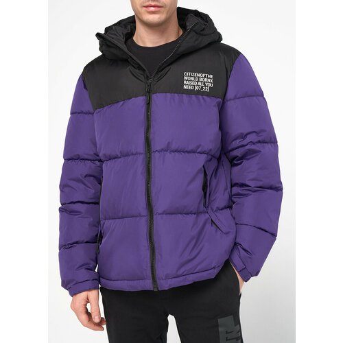 Купить Куртка Funday, размер 44, фиолетовый
Куртка. Regular Fit. Застежка на молнию. Дв...