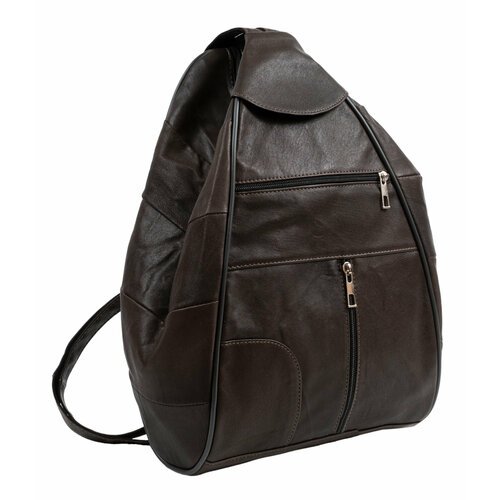 Купить Рюкзак , фактура гладкая, коричневый
Классическая женская сумка-рюкзак из натура...