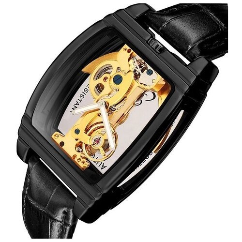 Купить Наручные часы Shenhua, золотой, черный
Мужские наручные механические часы-скелет...
