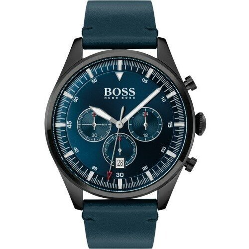 Купить Наручные часы BOSS, синий
Женские стильные часы на кожаном ремешке с минеральным...