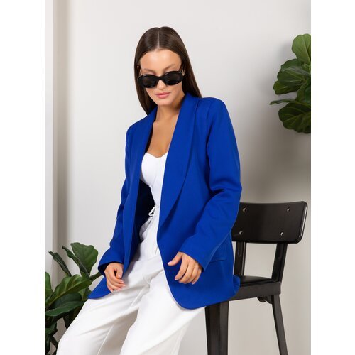 Купить Пиджак AnyMalls, размер 44, синий
Современный женский пиджак с подкладкой и завы...