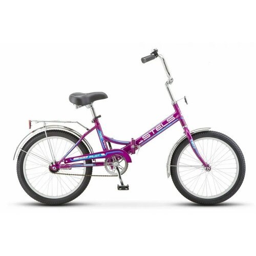 Купить Городской велосипед STELS Pilot 450 20 Z010 (2022) фиолетовый 13.5" (требует фин...