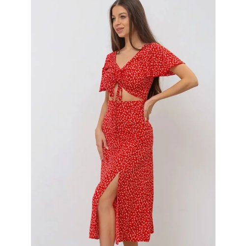 Купить Платье размер 44, красный
Платье комбинация из юбки и топа - универсальное плать...