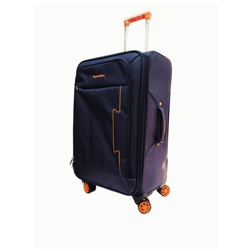 Купить Чемодан Impreza, 55 л, размер M, синий
<br>Каркасный тканевый суперпрочный чемод...