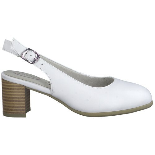 Купить Туфли слингбэки Tamaris, размер 39, белый
Эти изящные туфли-слингбэки от Tamaris...