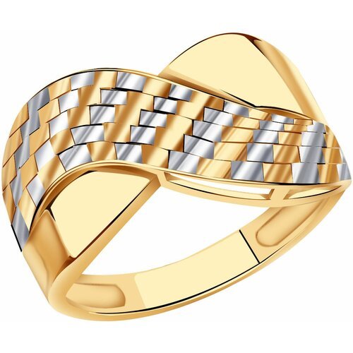 Купить Кольцо Diamant online, красное золото, 585 проба, размер 18
Золотое кольцо Красн...