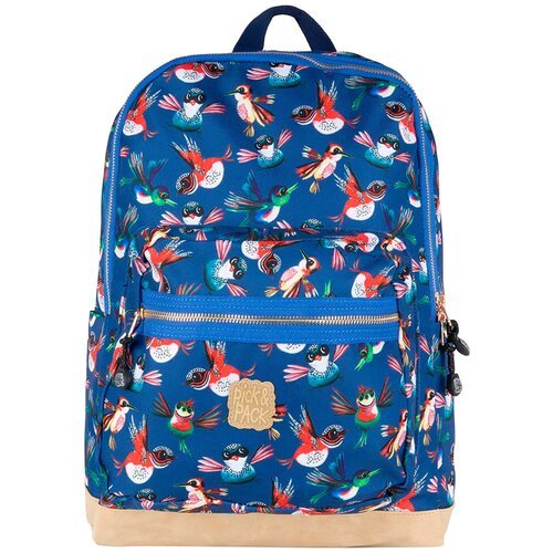 Купить Рюкзак Pick & Pack PP20142 Birds Backpack M *14 Navy
Игривые неуловимые птички с...