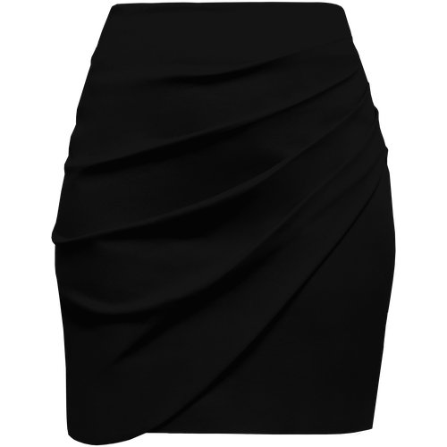 Купить Юбка RO.KO.KO, размер M, черный
Мини-юбка с объёмной драпировкой. Красивая и баз...