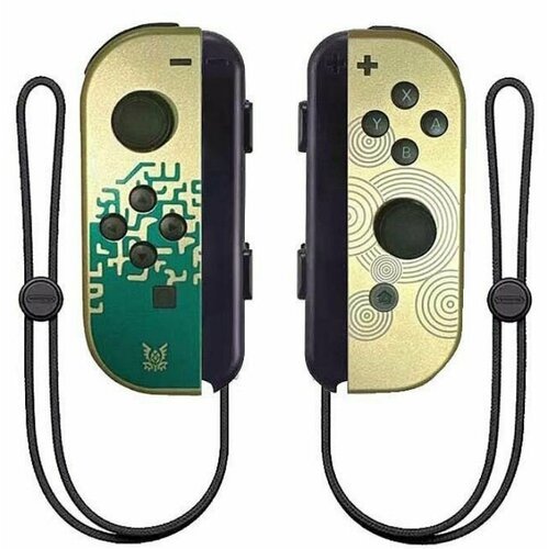 Купить Геймпад совместимый с Nintendo Switch, 2 контроллера Joy-Con L/R (золотой Kingdo...