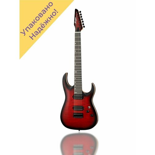 Купить 7000R-BRD Электрогитара, черная_красная, Magna
Каждая гитара перед отправкой про...