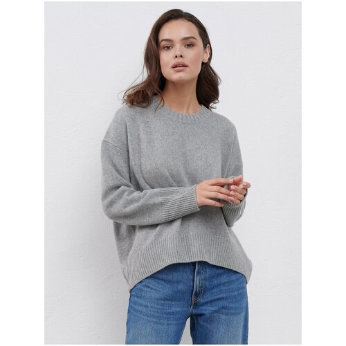 Купить Джемпер Sovershenstvo, размер S, серый
Женский джемпер (пуловер, свитер) широког...
