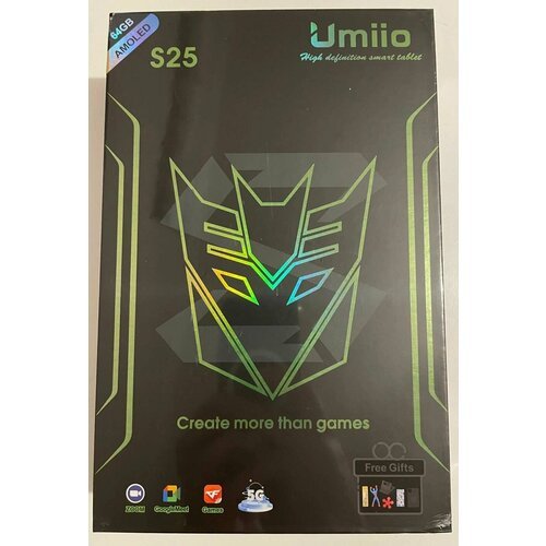 Купить Детский планшет Umiio S25, 4/64 Gb, 8.1 дюйм, Android 12, серебристый
Детские пл...