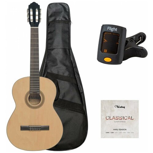 Купить Veston C-45A dPACK 1 Комплект: классическая гитара
Классическая гитара VESTON C-...