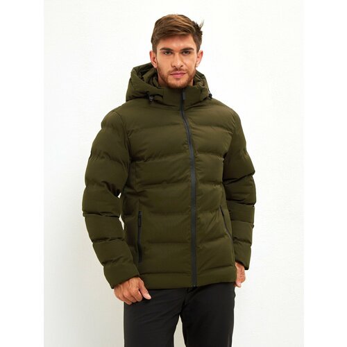 Купить Пуховик , размер 50 (L), dark green
Зимняя куртка для мужчин LAFOR представляет...