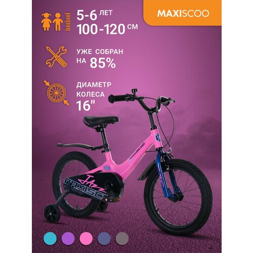 Купить Велосипед Maxiscoo JAZZ Стандарт 16" (2024) MSC-J1632
Детский двухколесный велос...