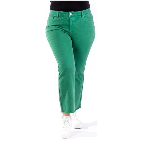 Купить Джинсы PURPLE LILY, размер 48/28, зеленый
Укороченные джинсы прилегающего силуэт...
