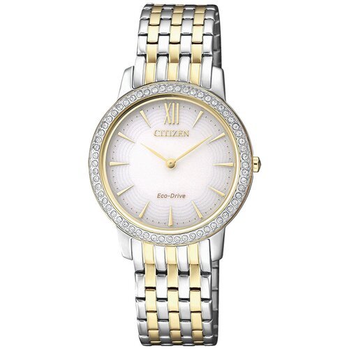 Купить Наручные часы CITIZEN Eco-Drive, белый, серый
Японские наручные часы с элегантны...