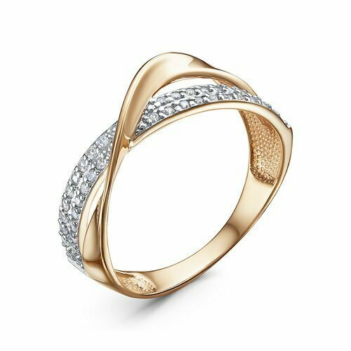 Купить Кольцо Diamant online, золото, 585 проба, фианит, размер 18.5, бесцветный
<p>В н...
