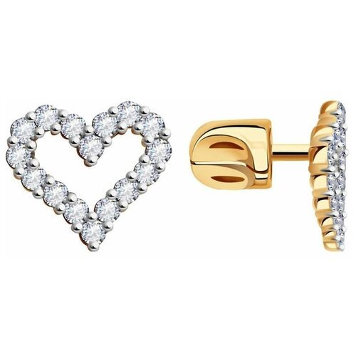 Купить Серьги пусеты Diamant online, золото, 585 проба, фианит
В нашем магазине DIAMANT...