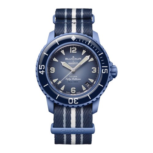 Купить Наручные часы Blancpain x Swatch Atlantic Ocean, синий
Оригинальные часы Blancpa...