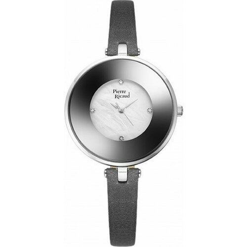 Купить Наручные часы Pierre Ricaud, белый
Женские кварцевые часы в круглом стальном кор...