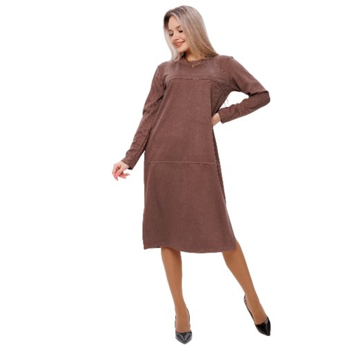 Купить Платье Elena Tex, размер 52, коричневый
Женское повседневное платье от бренда NE...