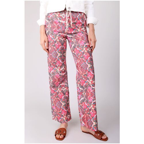 Купить Брюки BLUE FIRE Co., размер 32, розовый, серый
Широкие женские брюки палаццо это...