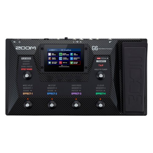 Купить Zoom G6 процессор мультиэффектов для электрогитары
<p>ZOOM G6 - новейший процесс...