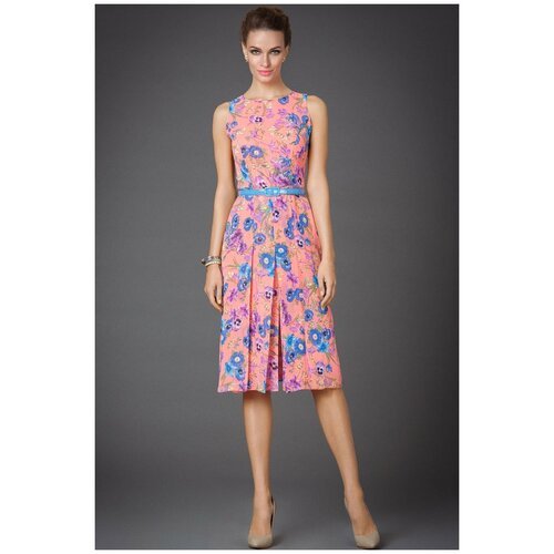 Купить Платье Арт-Деко, размер 42, розовый
Очаровательное платье с округлым вырезом гор...