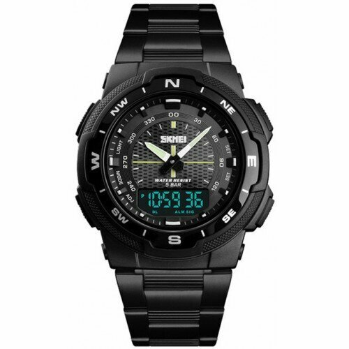 Купить Наручные часы SKMEI, черный
Модель<br><br>SKMEI 1370BBBBB<br>Пол<br><br>Мужские<...