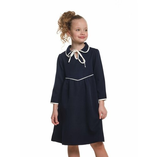 Купить Школьное платье Mini Maxi, размер 140, синий
Платье для девочек Mini Maxi, модел...