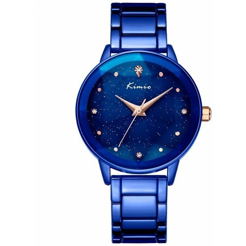 Купить Наручные часы KIMIO, синий
Яркие женские наручные часы Kimio Bangle K6299M-XZ1BB...
