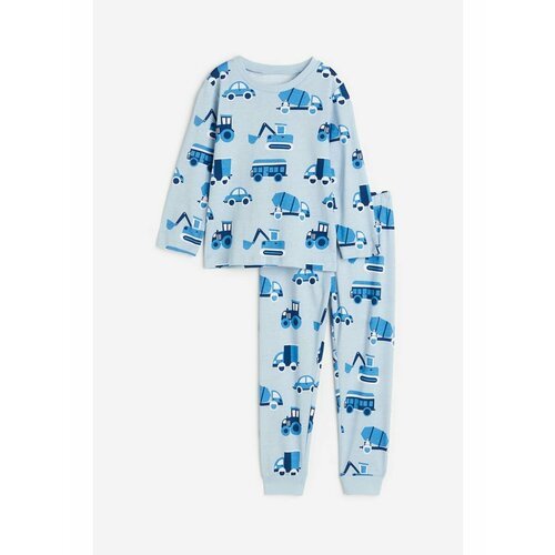 Купить Пижама H&M, размер 110/116, голубой
Представляем вашему вниманию пижаму для маль...