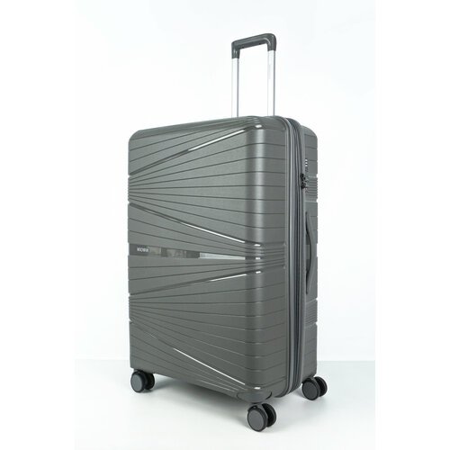 Купить Чемодан , 130 л, размер XL, серый
Ударопрочный дорожный чемодан большого размера...
