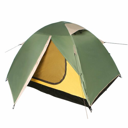 Купить Палатка трекинговая двухместная Btrace Scout (2-местная +), зеленый/бежевый
- Дв...