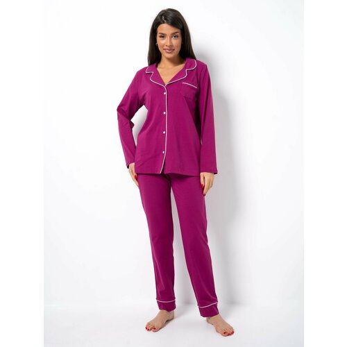 Купить Пижама IHOMELUX, размер 42, розовый
Пижама с брюками и рубашкой - это удобная и...
