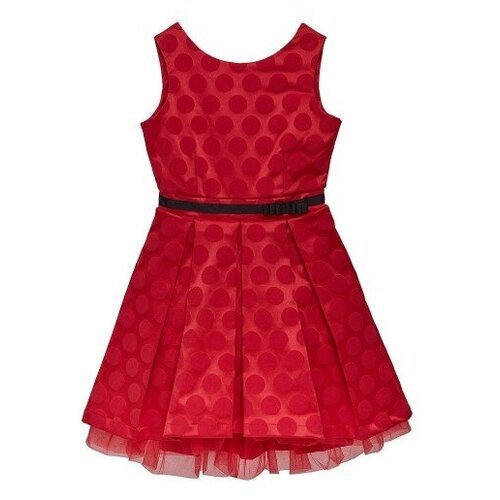 Купить Платье Cookie, размер 152, красный
Элегантное платье нежно красного цвета с текс...