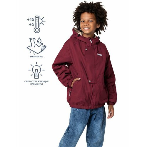 Купить Куртка NIKASTYLE 4л4324, размер 158-80, красный
Ветровка демисезонная для мальчи...