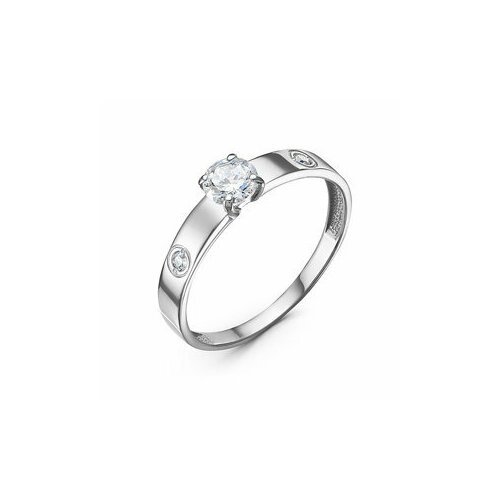 Купить Кольцо Diamant online, белое золото, 585 проба, фианит, размер 18.5
<p>В нашем и...