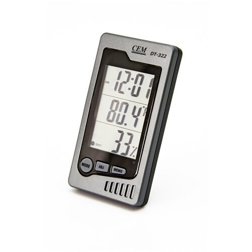 Купить Цифровой термогигрометр, часы CEM DT-322
Домашняя метеостанция.<br><br>Одновреме...