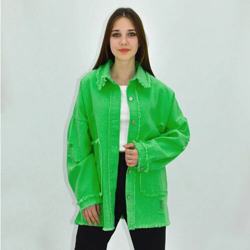 Купить Джинсовая куртка Tango Plus, размер M, зеленый
Шикарная, яркая джинсовка. Крутая...