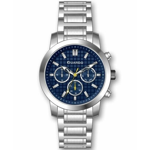 Купить Наручные часы Guardo 12703-1, серебряный, синий
Часы Guardo 012703-1 бренда Guar...