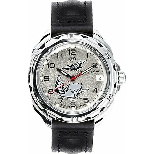 Купить Наручные часы Восток, черный
Часы Восток Командирские 211817 с изображением авиа...