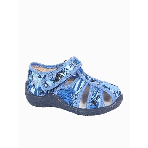 Купить Сандалии Kapika, размер 22, голубой, синий
Текстильные сандалики-тапочки для мал...