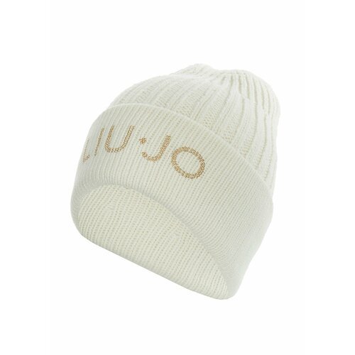 Купить Шапка LIU JO, размер OneSize, белый
Женская зимняя шапка с подворотом будет стил...