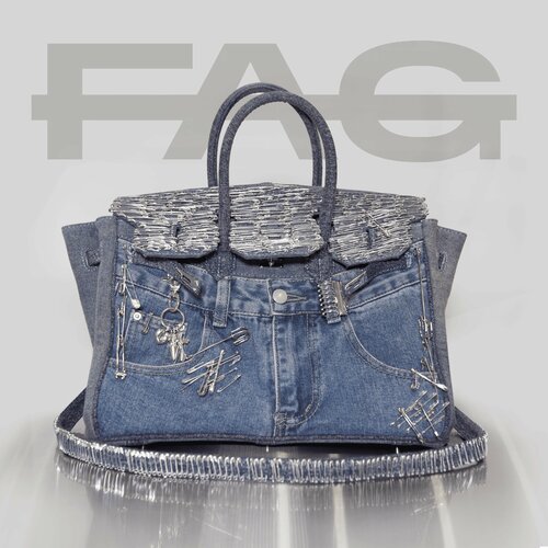 Купить Сумка , синий
Кастомные сумки FAG ( FAKE ART GALERIE ) NOT BIRKIN, стилизованные...