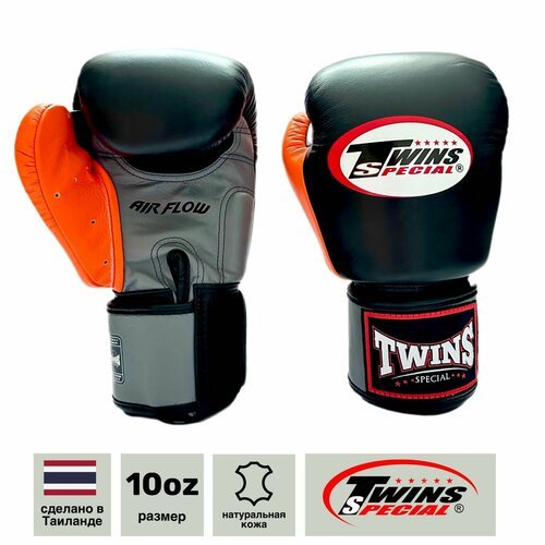 Купить Перчатки боксерские Twins Special BGVLA-2 black/orange/gray
Боксерские перчатки...