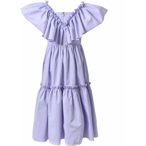 Купить Платье Андерсен, размер 134, фиолетовый
Яркое платье в стиле "Кармен" самого тре...