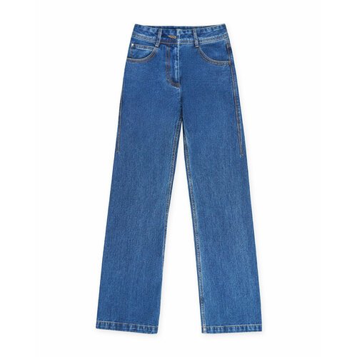 Купить Джинсы широкие LOW CLASSIC, размер M, синий
Базовые прямые джинсы актуальной сво...
